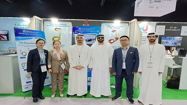 滑環(huán)廠家與阿聯(lián)酋客戶交流 滑環(huán)廠家與阿聯(lián)酋客戶交流