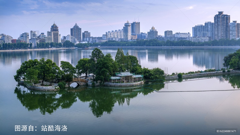 九江甘棠湖公園 九江甘棠湖公園